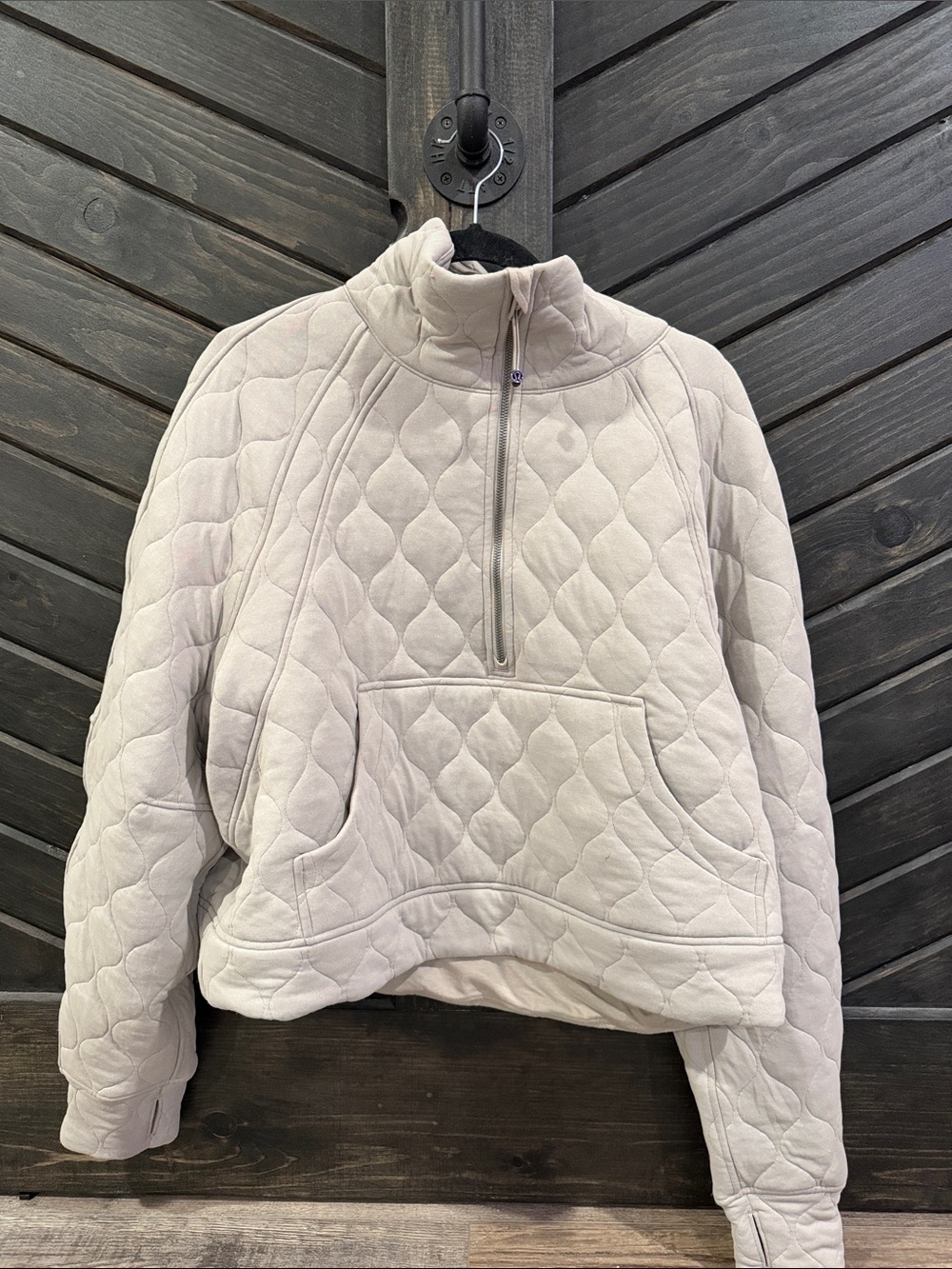 lululemon athletica Quilted Half-Zip Pullover Jacket (just tried on, never worn)